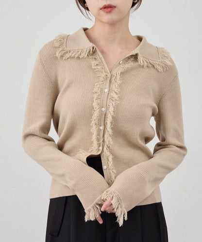 流蘇開衫