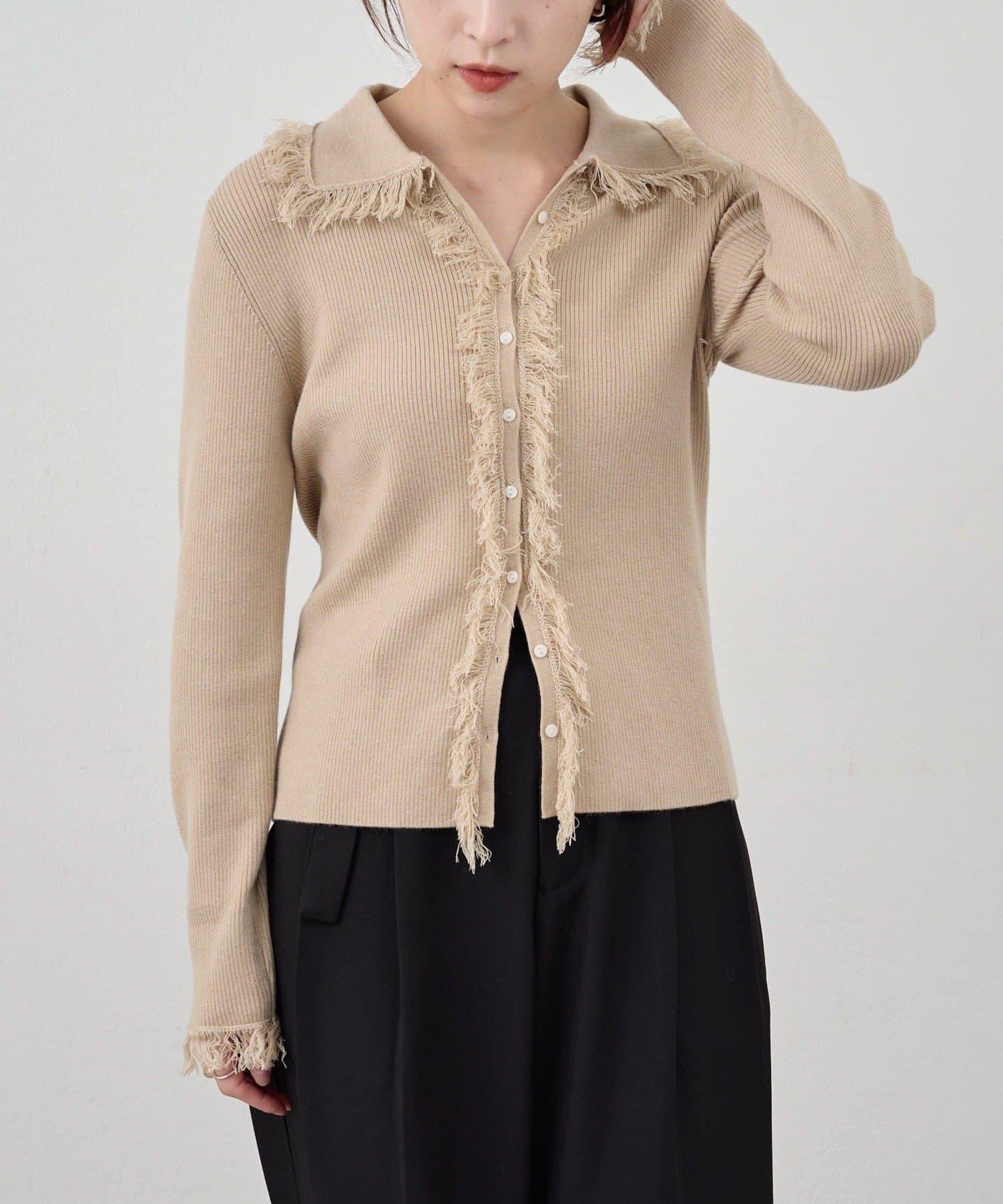 流蘇開衫