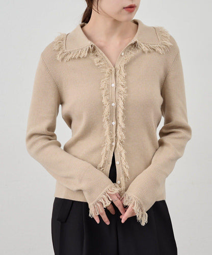 流蘇開衫