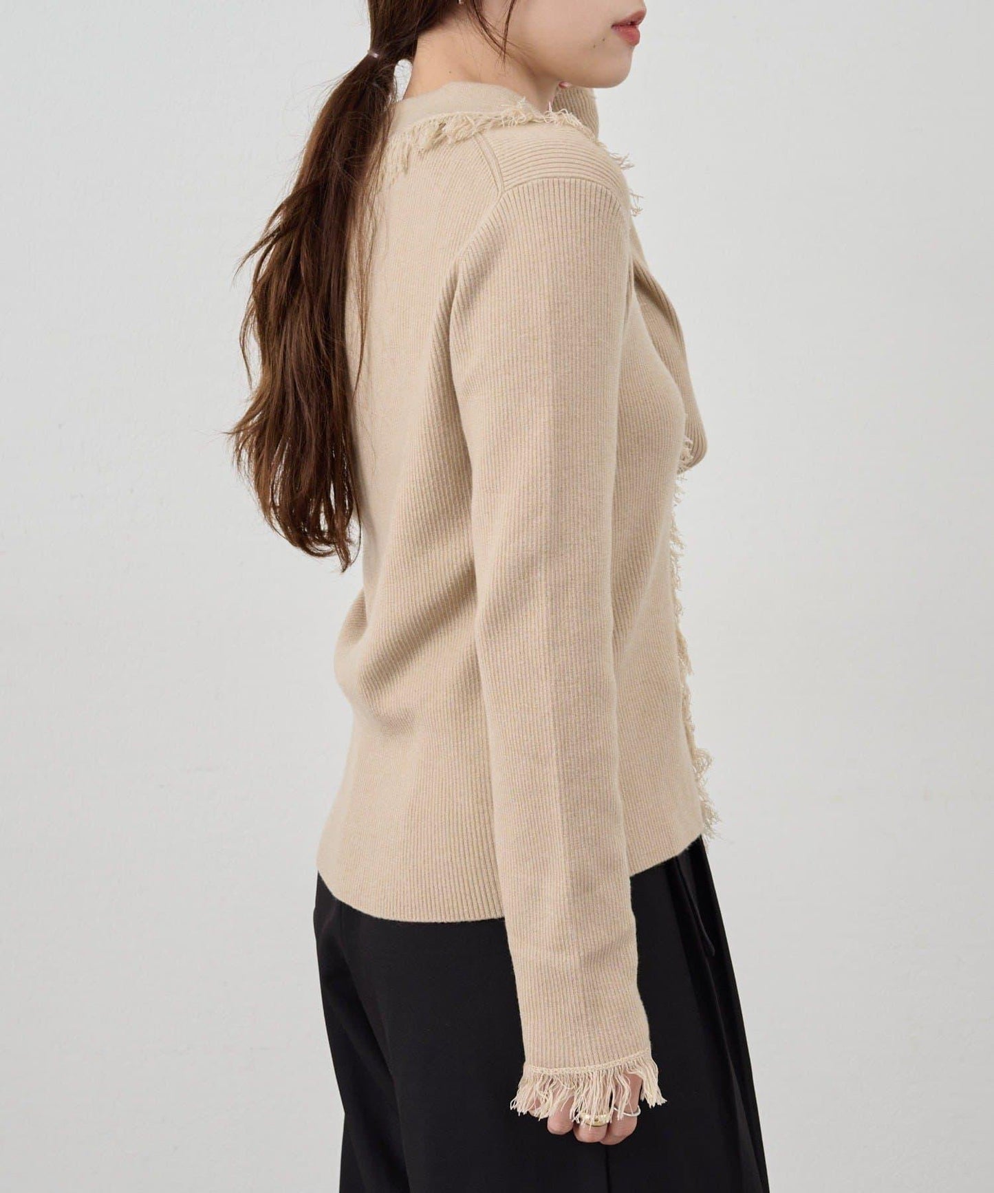 流蘇開衫