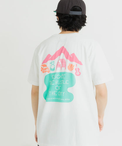 『聯名』TACOMA FUJI RECORDS×EKAL TGF插畫T恤 1