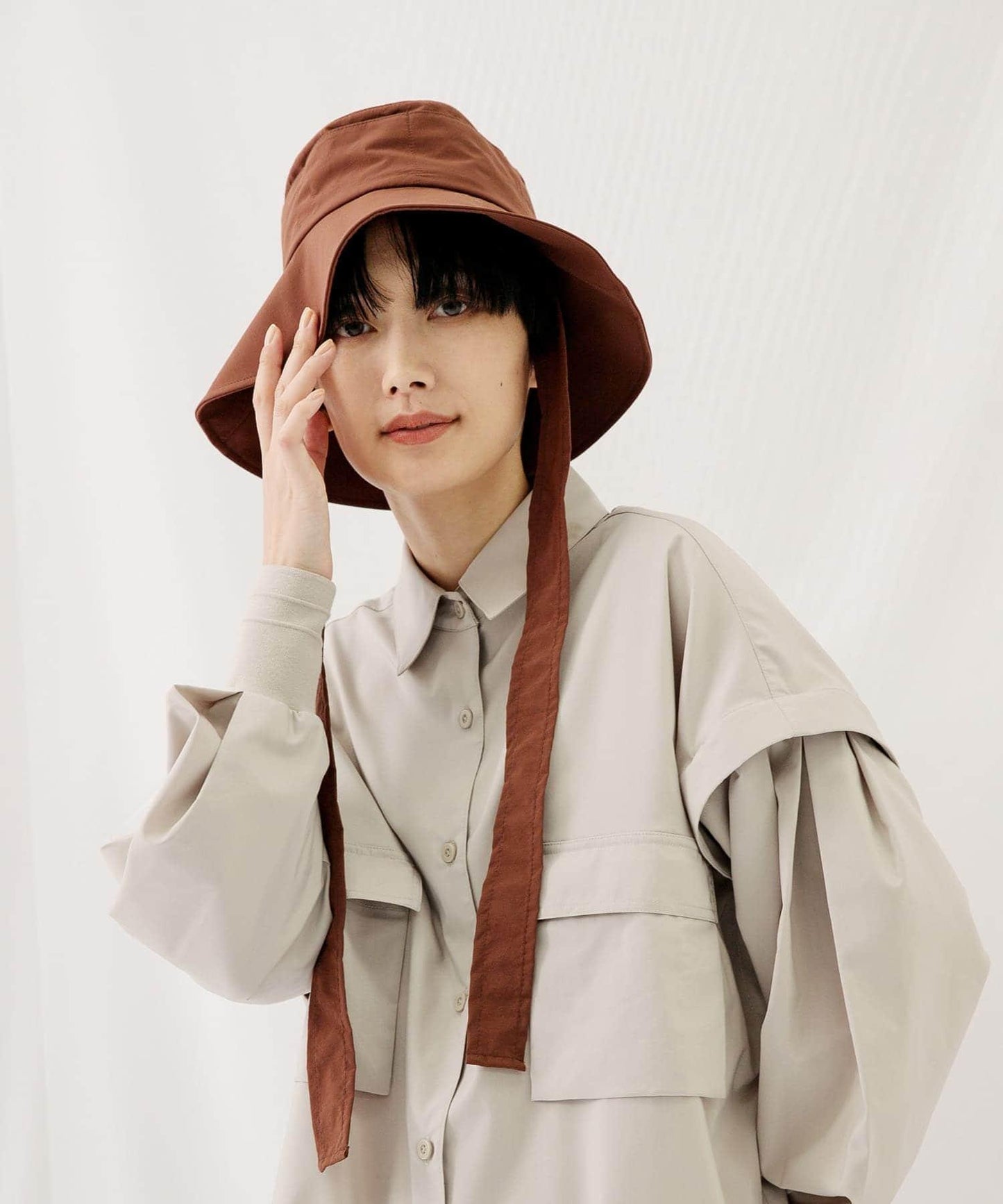 「防紫外線」「防潑水」「特別」WILDTHINGS×EKAL 防風帽