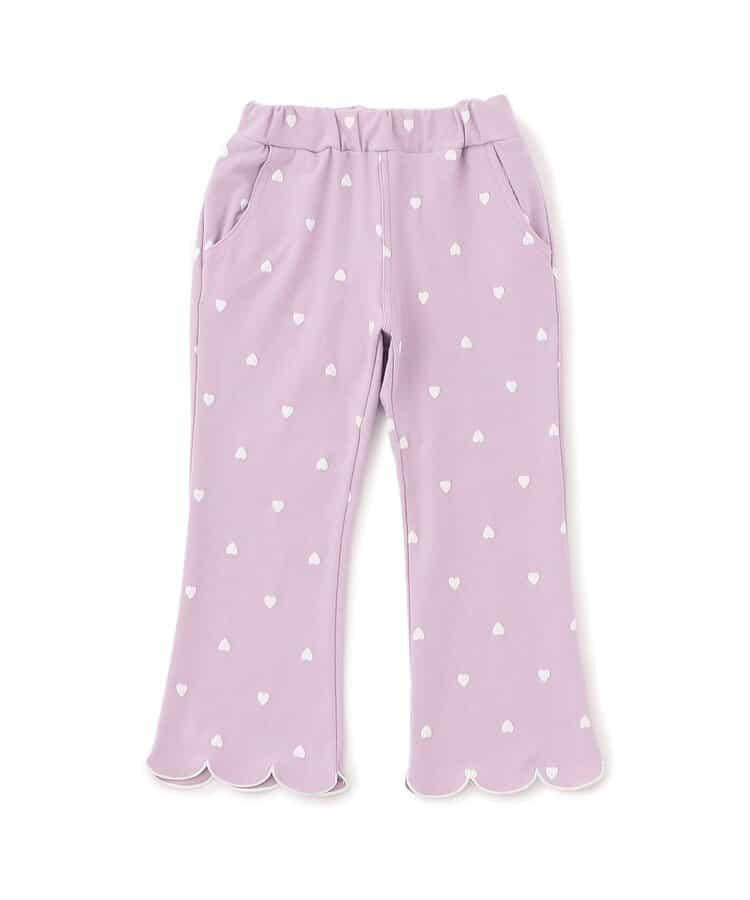 下襬波浪邊針織長褲 10分丈