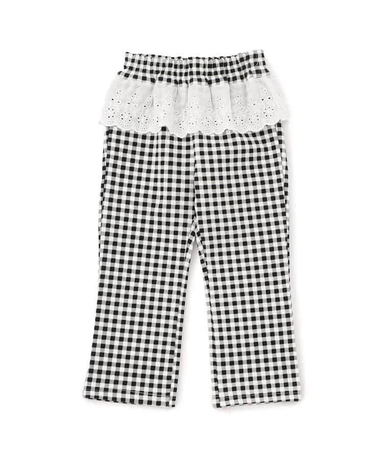 荷葉邊蕾絲/7天造型褲 十分褲