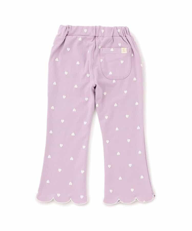 下襬波浪邊針織長褲 10分丈