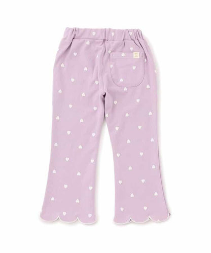 下襬波浪邊針織長褲 10分丈