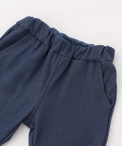 下襬波浪邊針織長褲 10分丈