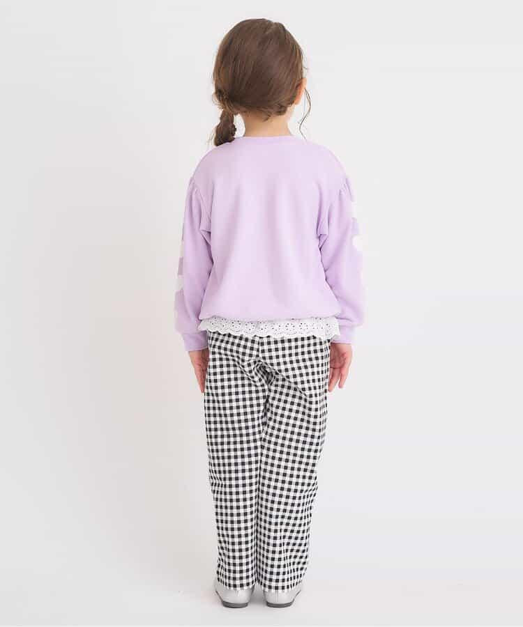 荷葉邊蕾絲/7天造型褲 十分褲