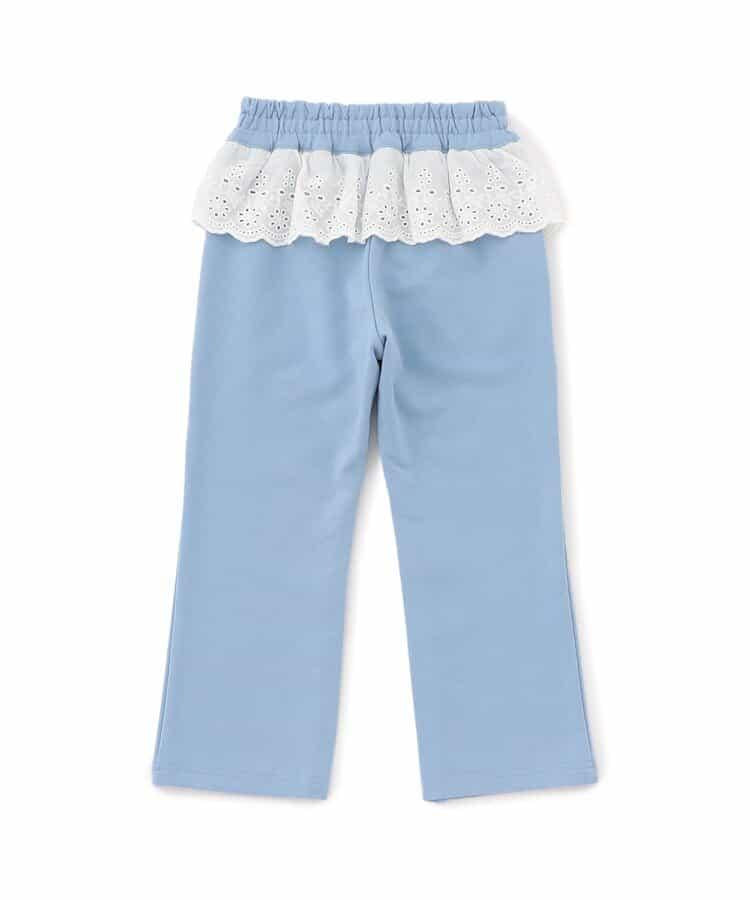 荷葉邊蕾絲/7天造型褲 十分褲