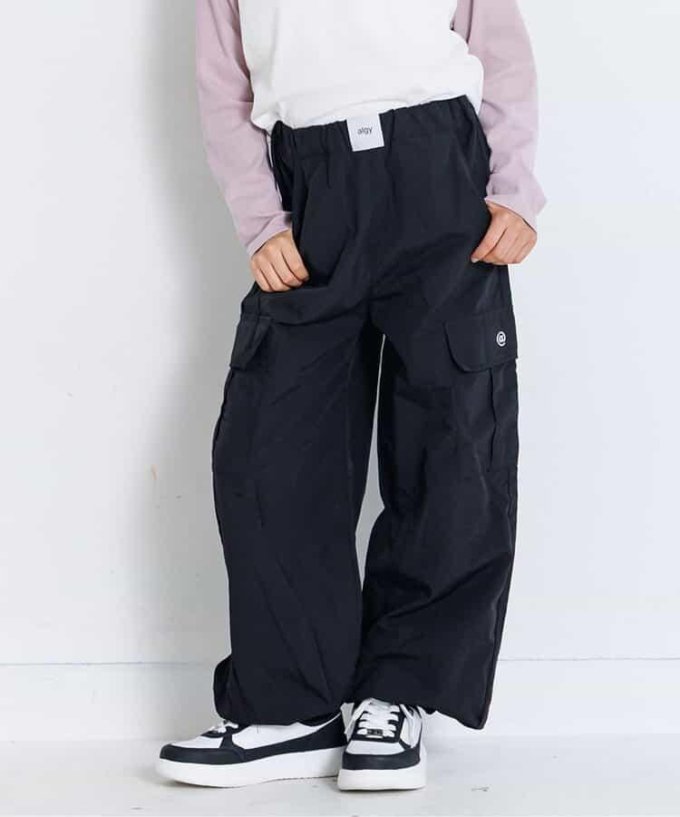 前字母印花工裝褲