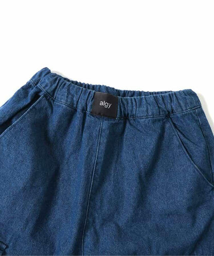 前字母印花工裝褲