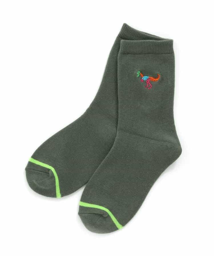 3雙裝 恐龍圖案襪