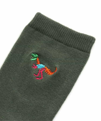 3雙裝 恐龍圖案襪