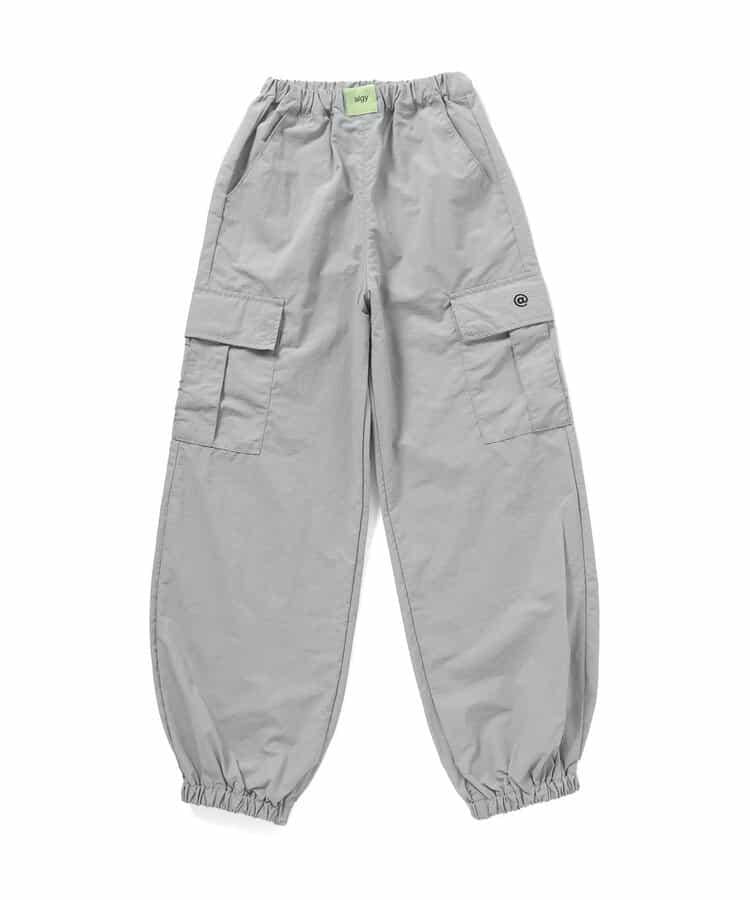 前字母印花工裝褲