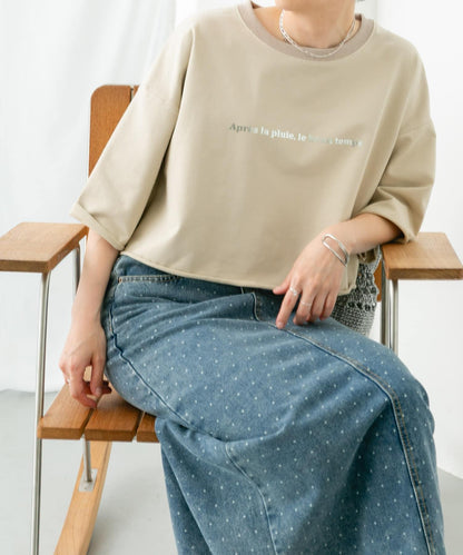 燙金印花標誌T恤