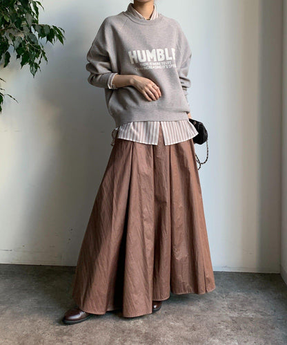 提花標語針織衫