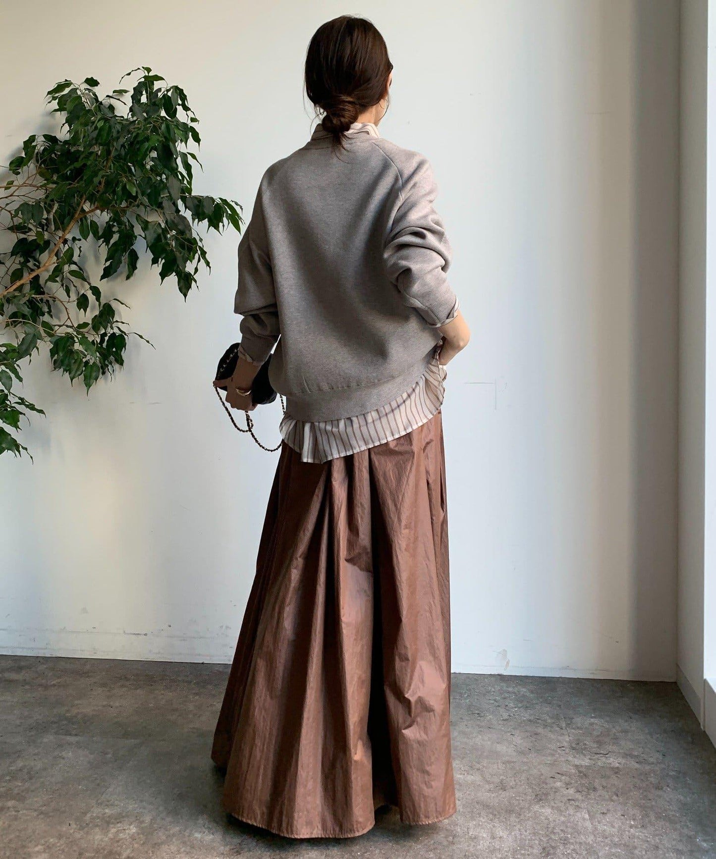 提花標語針織衫