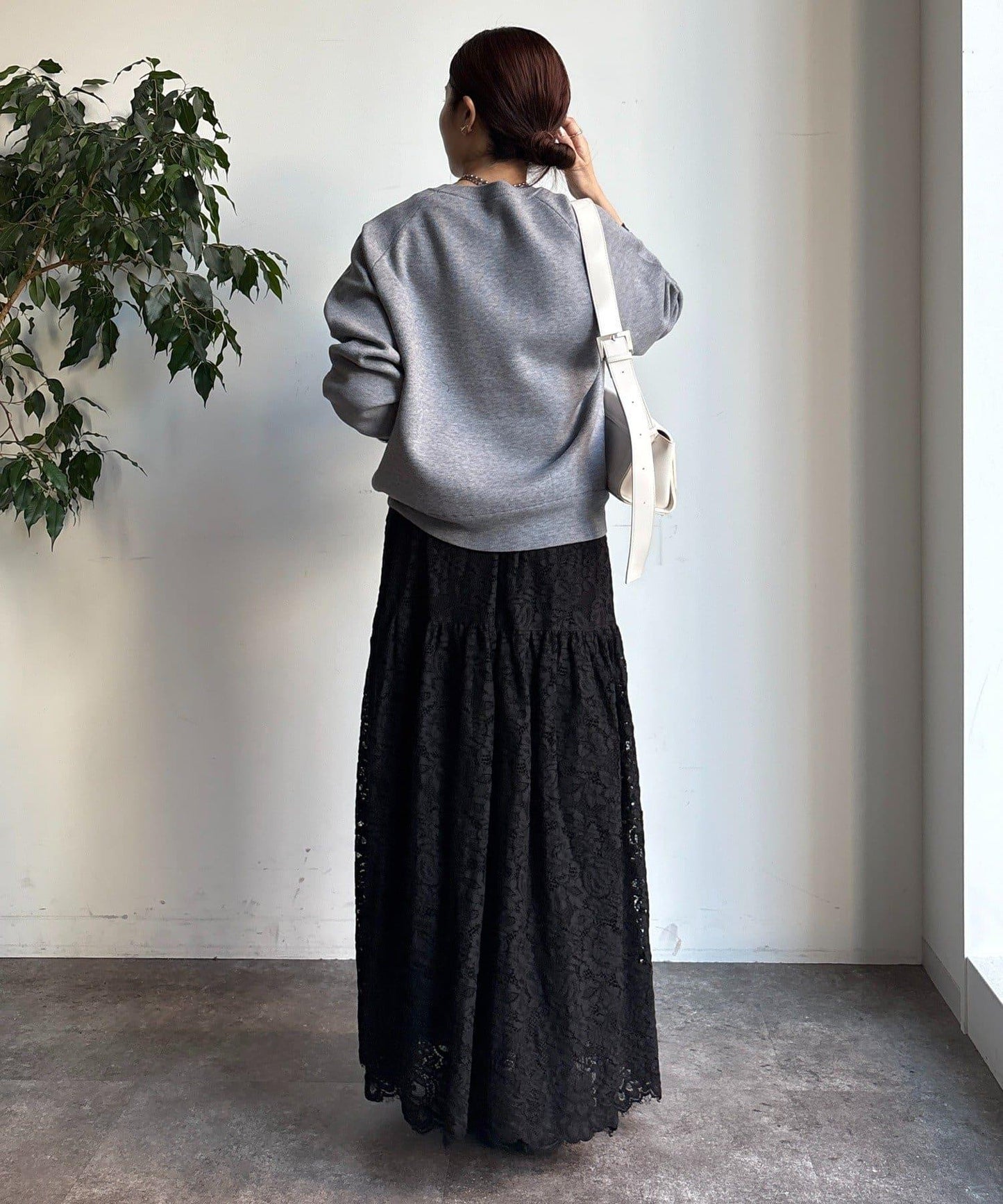 提花標語針織衫