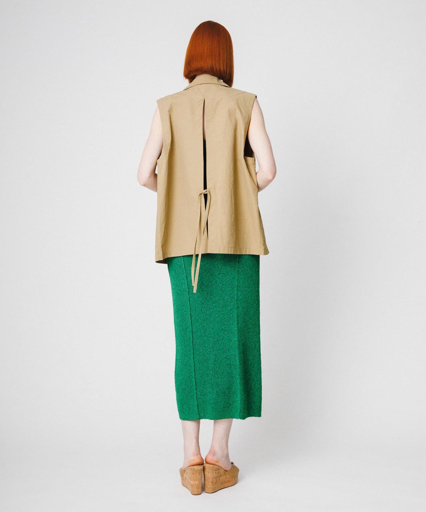 mosa針織半身裙