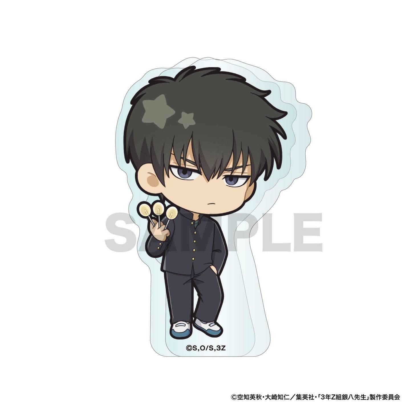 3年Z班銀八老師 多米諾亞克力立牌 土方十四郎