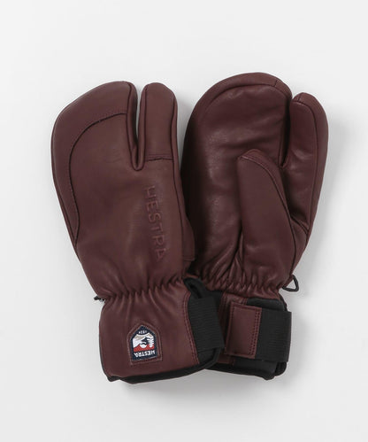 HESTRA 三指全皮手套