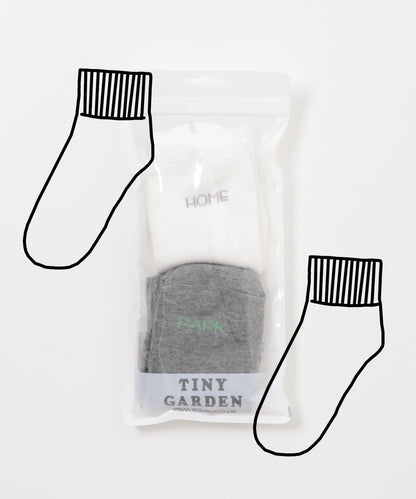 TINY GARDEN PRODUCTS 趣味圖案襪子 2雙裝