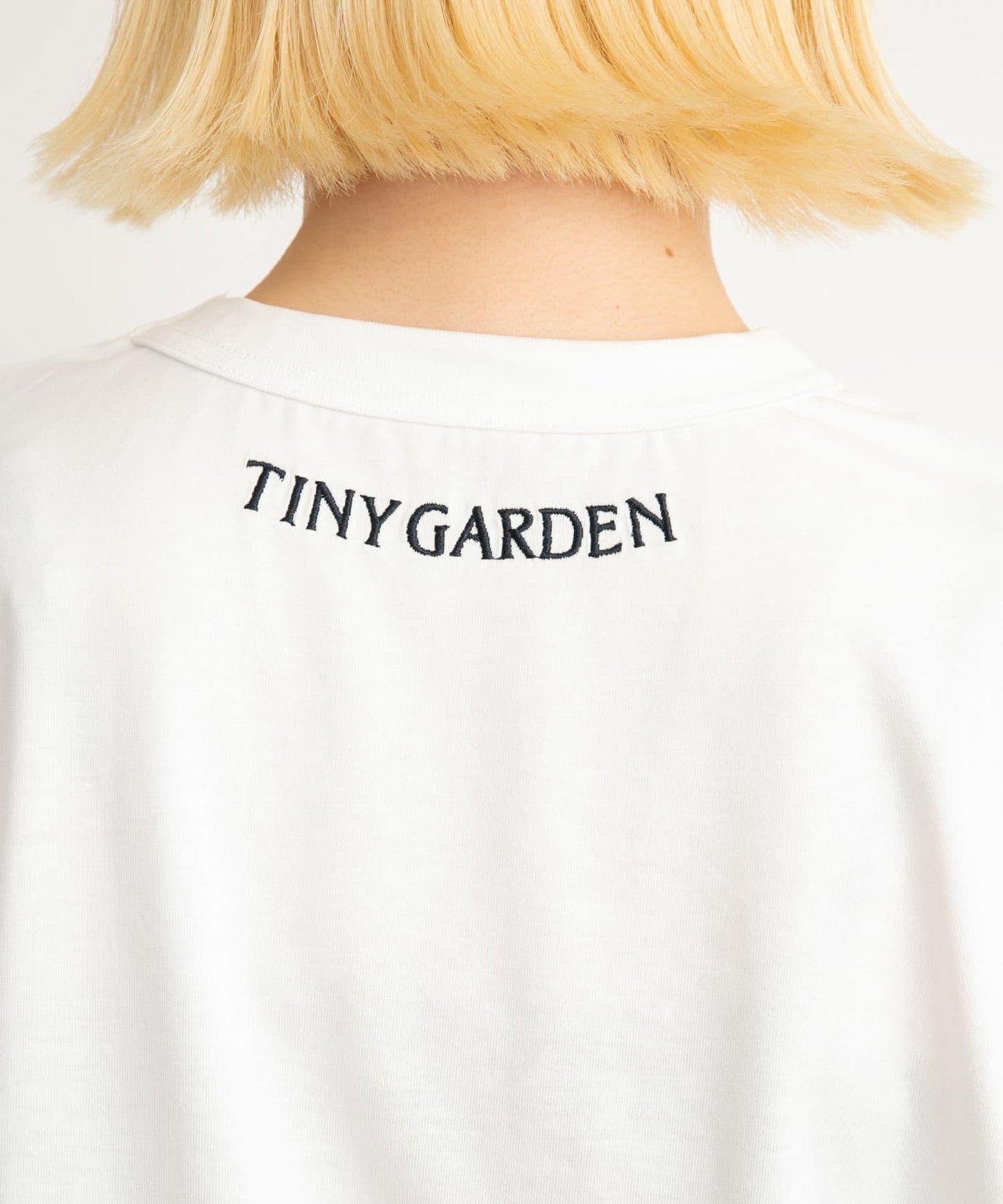 「防紫外線」「吸水速幹」TINY GARDEN PRODUCTS 防紫外線速幹功能刺繡T恤