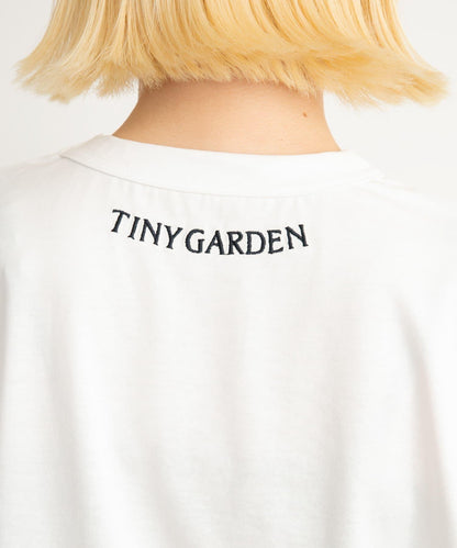 「防紫外線」「吸水速幹」TINY GARDEN PRODUCTS 防紫外線速幹功能刺繡T恤