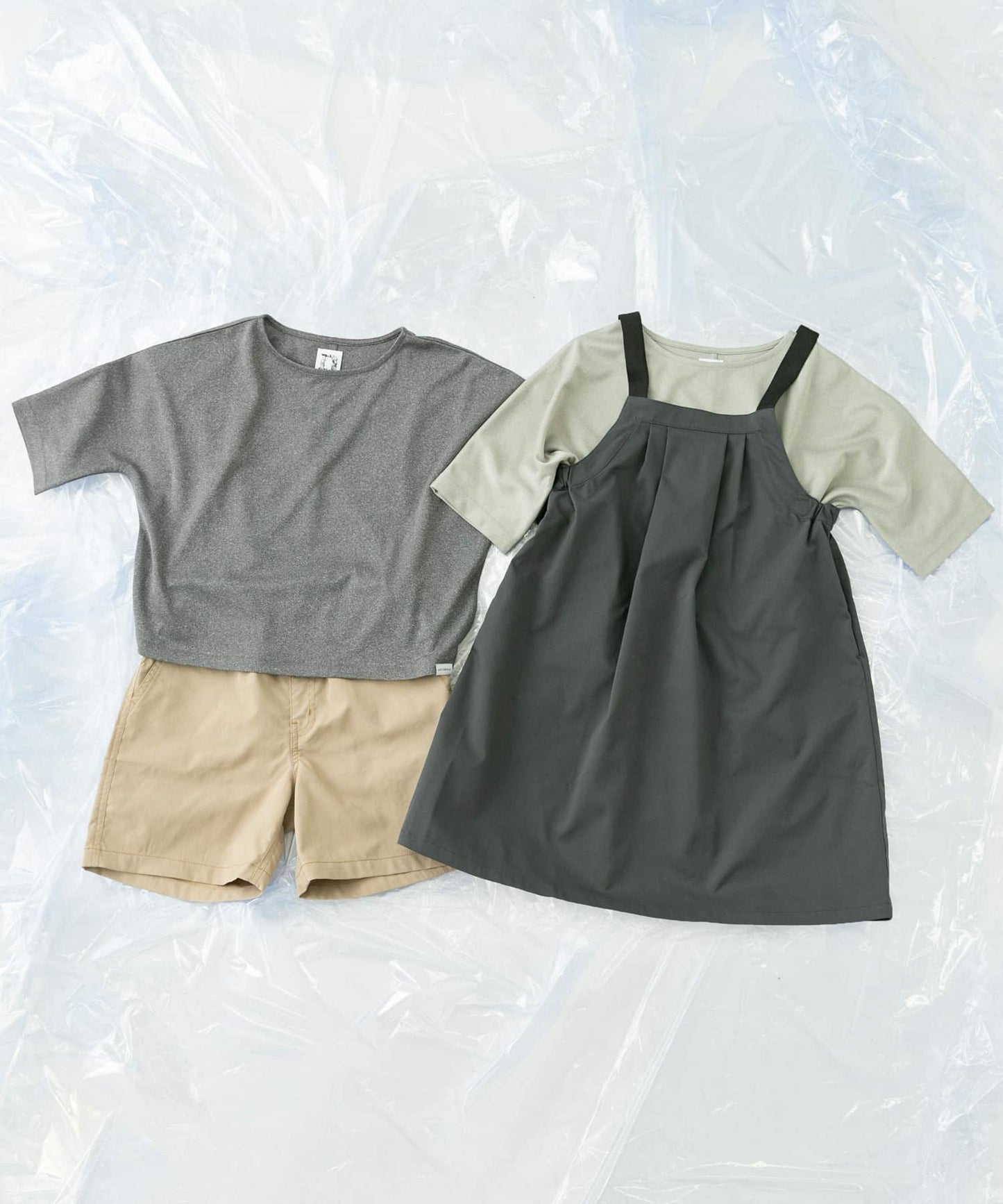 親子裝 add fabrics 蝙蝠袖T恤（兒童款）