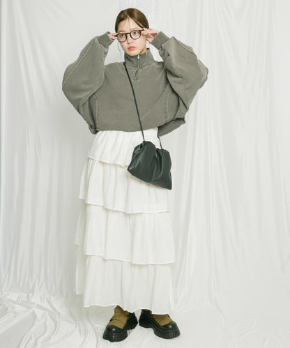 球形鏈條褶皺手提包