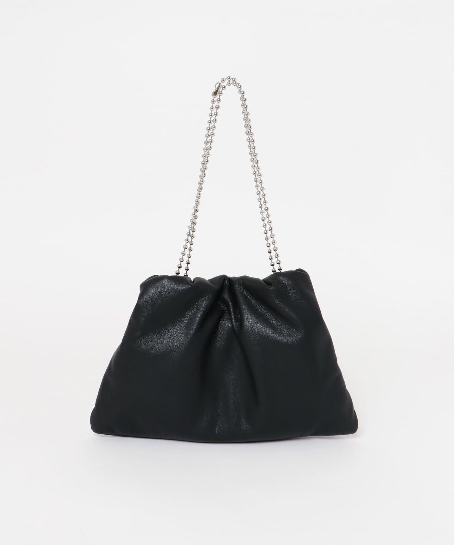球形鏈條褶皺手提包