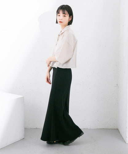 羅紋針織美人魚裙