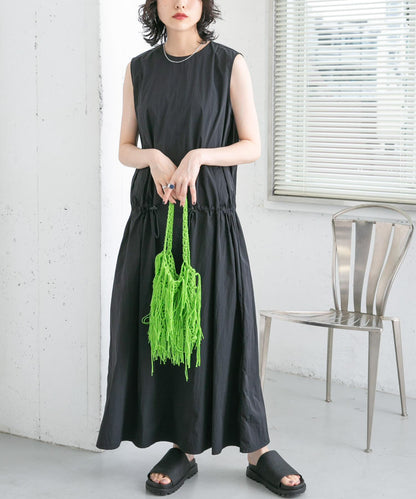 流蘇針織手提包