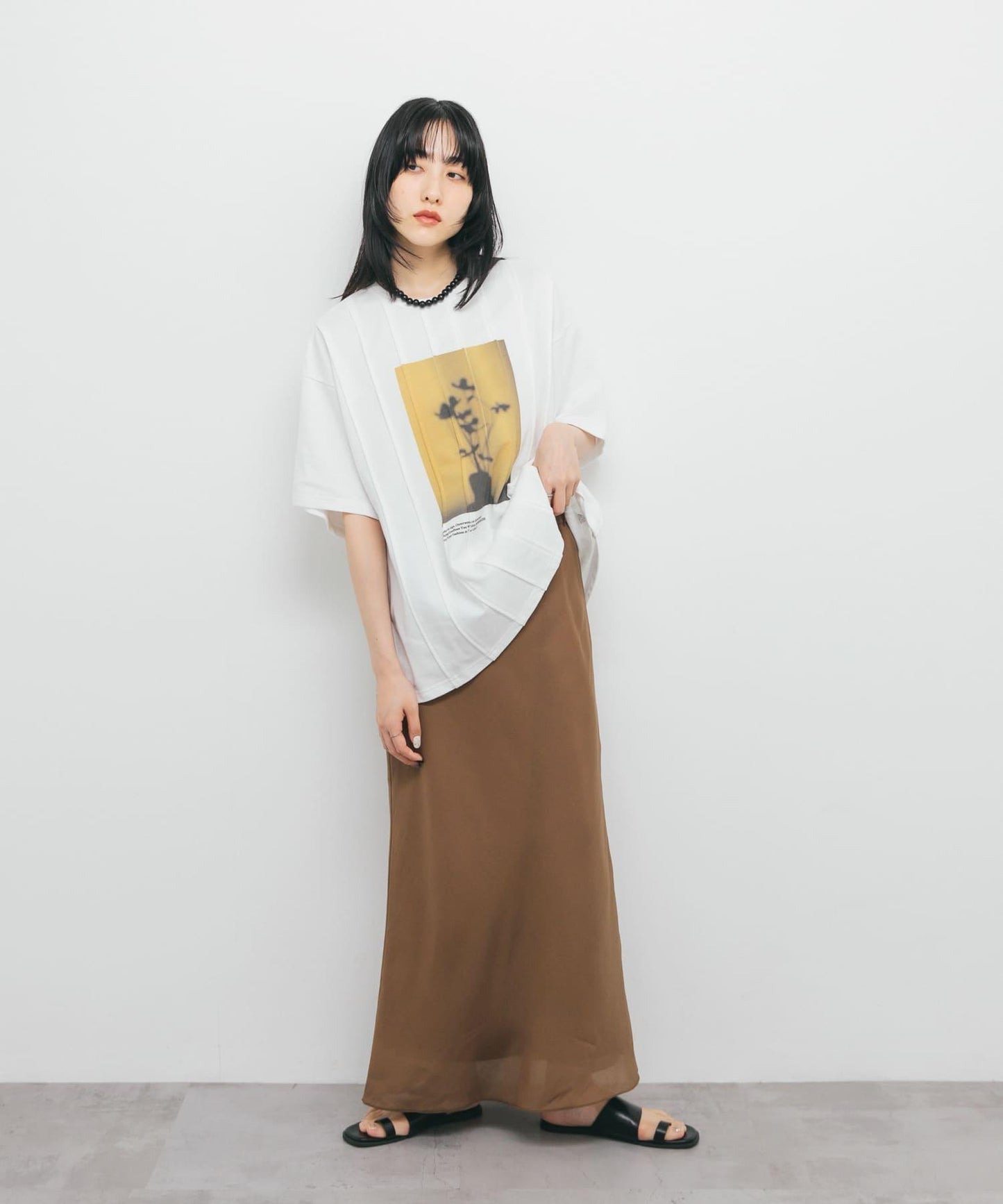 透視長裙