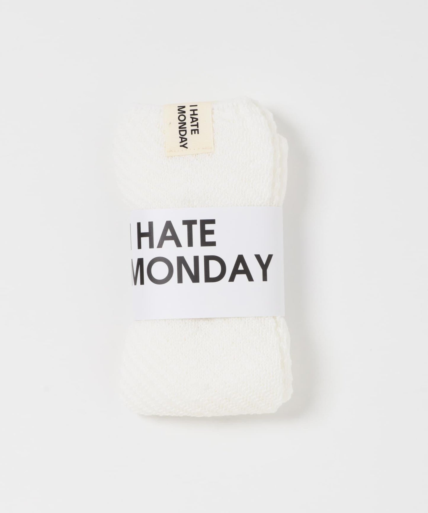 I Hate Monday斜紋及膝襪