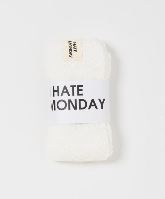 I Hate Monday斜紋及膝襪