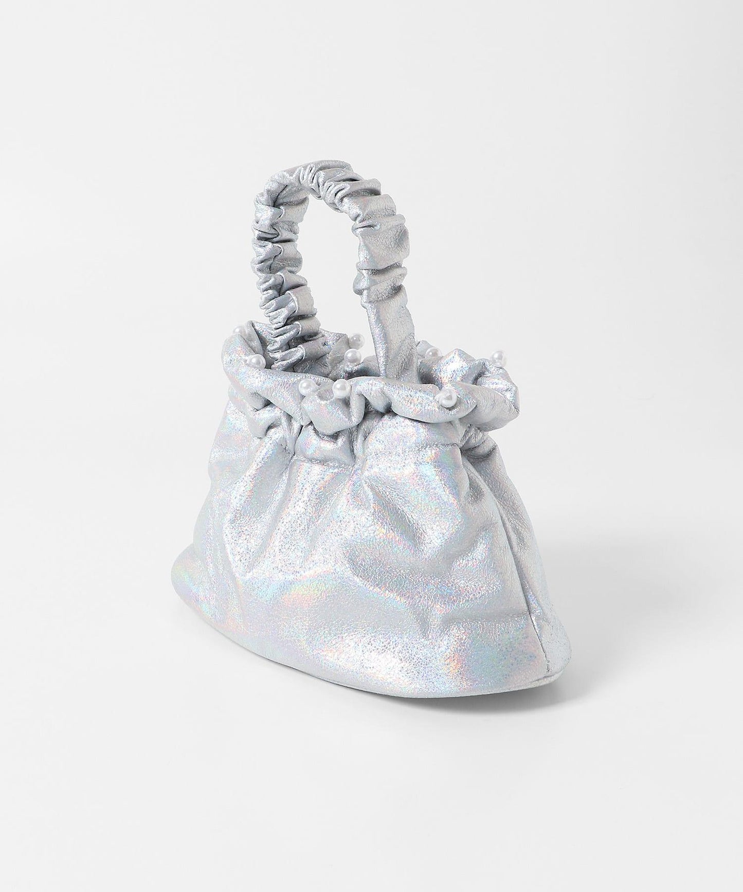 Casselini 珍珠裝飾單肩包