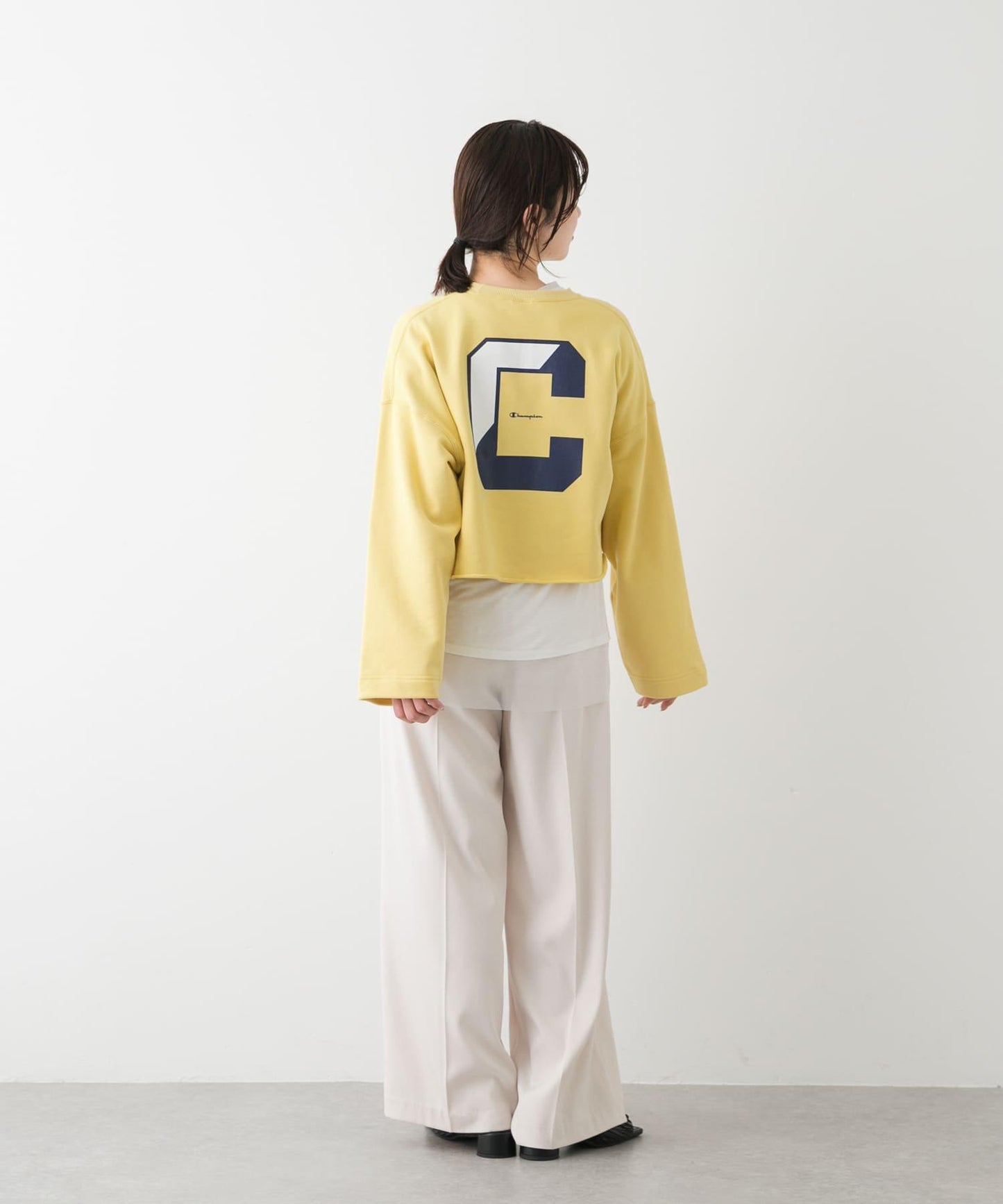 『聯名』Champion×SENSE OF PLACE 裁剪衛衣