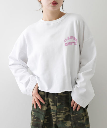 『聯名』Champion×SENSE OF PLACE 裁剪衛衣