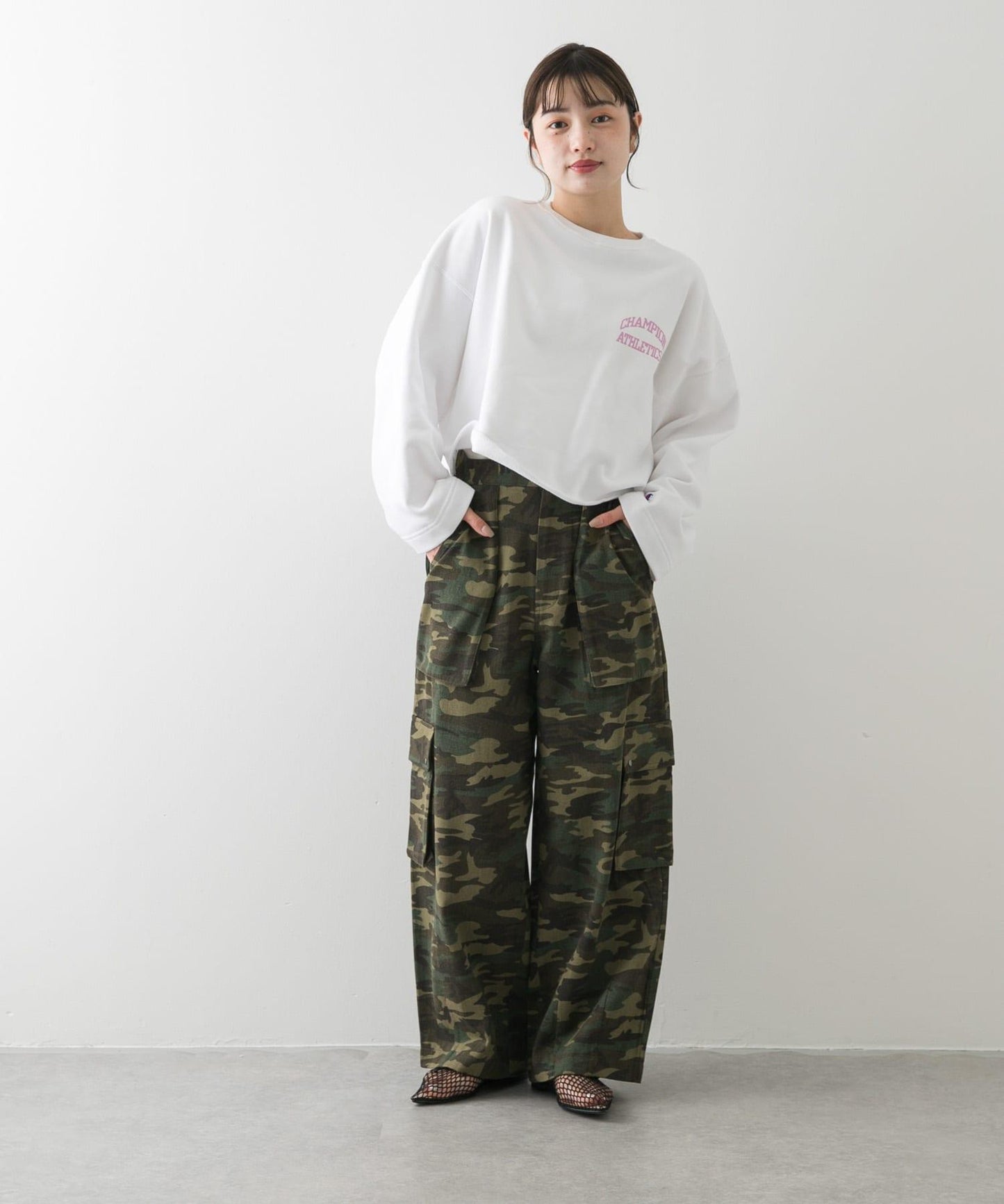 『聯名』Champion×SENSE OF PLACE 裁剪衛衣