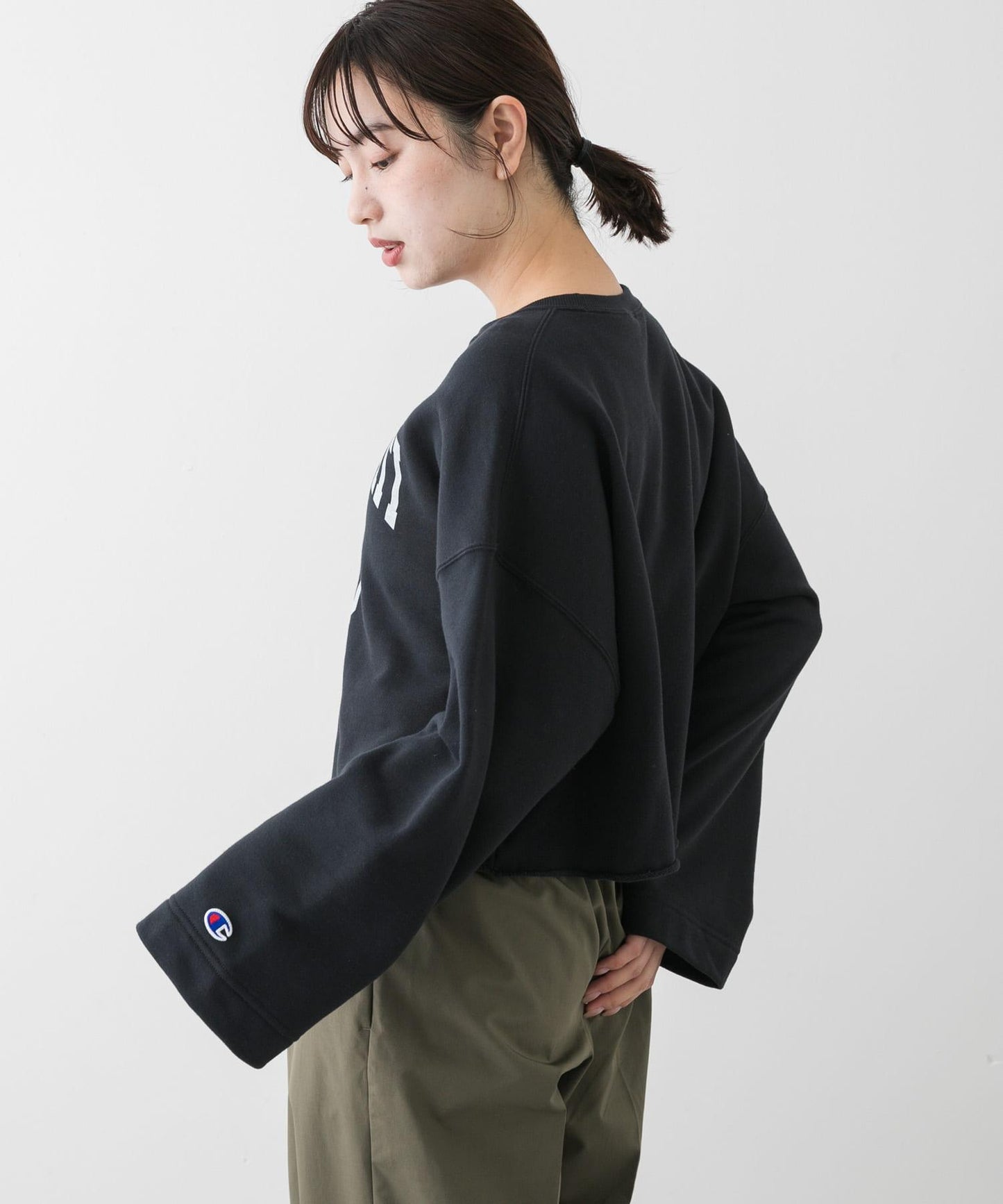 『聯名』Champion×SENSE OF PLACE 裁剪衛衣