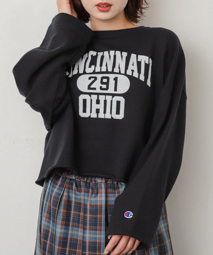 『聯名』Champion×SENSE OF PLACE 裁剪衛衣