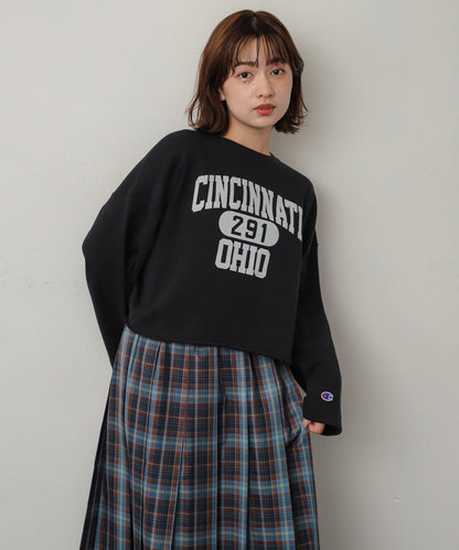 『聯名』Champion×SENSE OF PLACE 裁剪衛衣