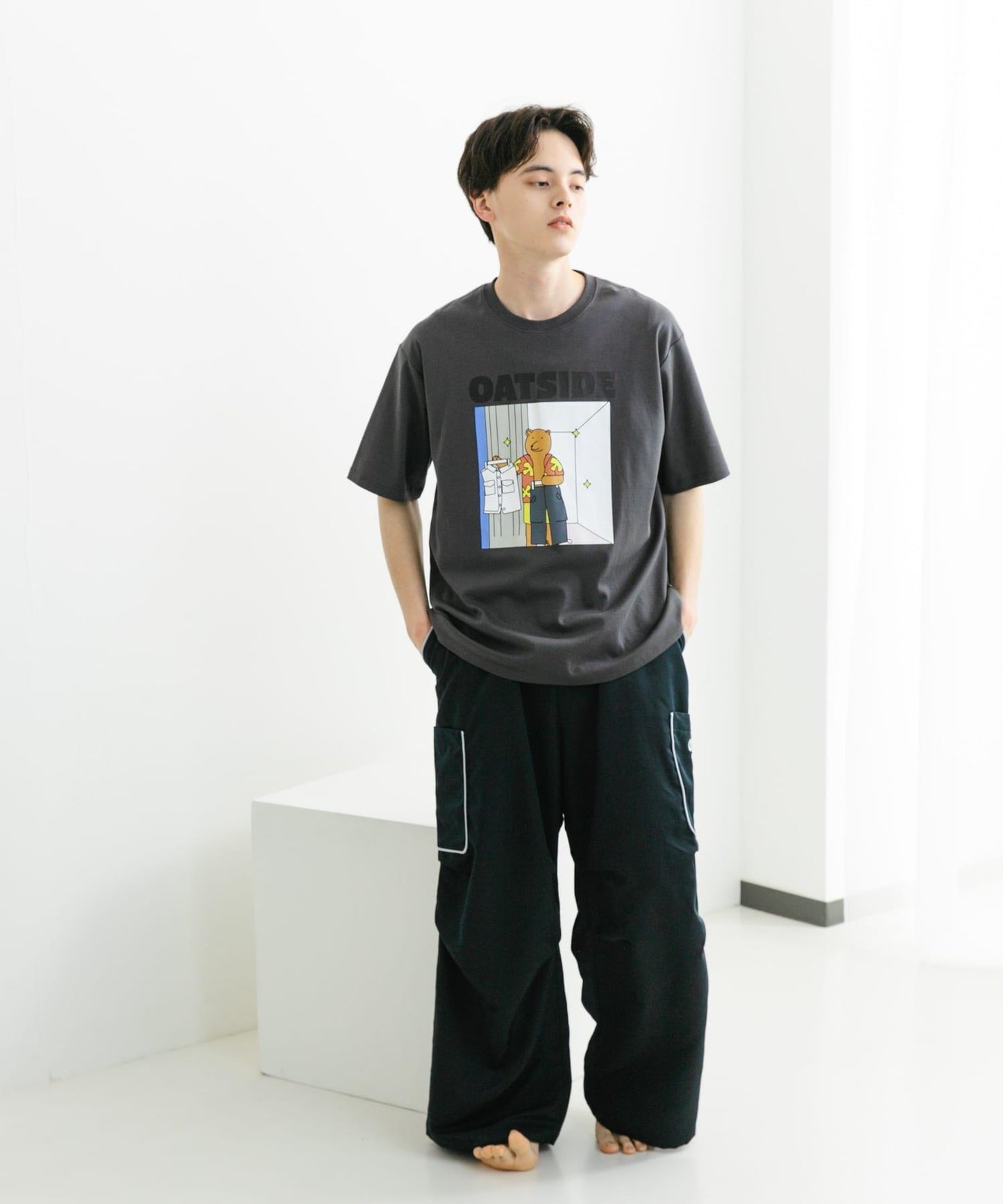 『聯名』OATSIDE×SENSE OF PLACE 工裝褲