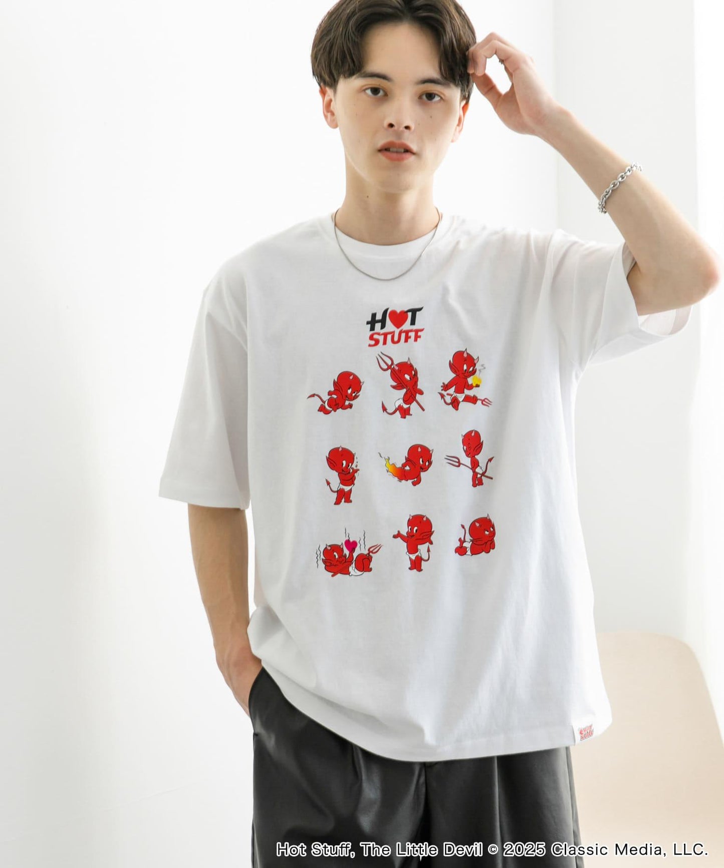 『聯名』HOT STUFF×SENSE OF PLACE 印花T恤 B