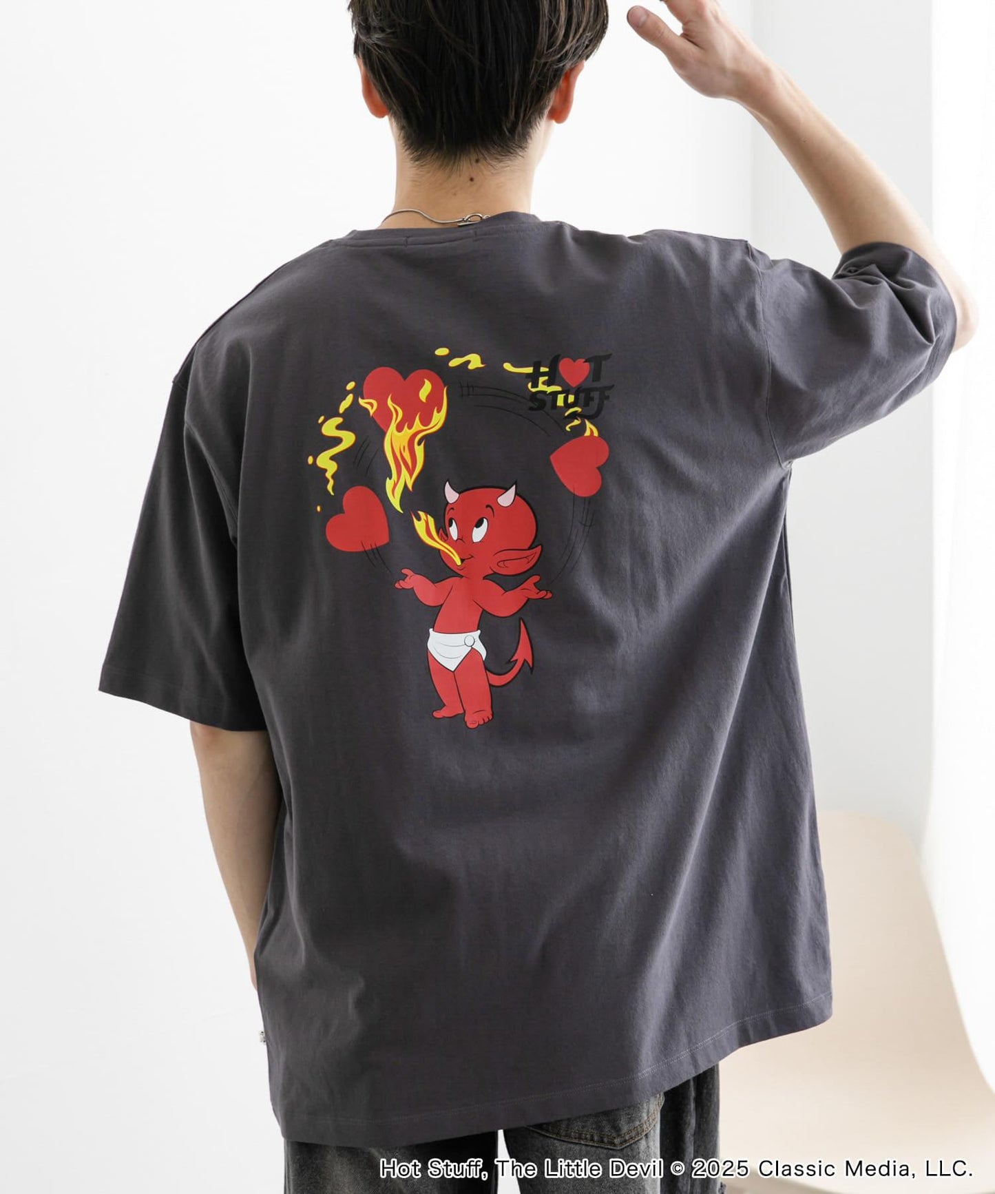 『聯名』HOT STUFF×SENSE OF PLACE 印花T恤 A