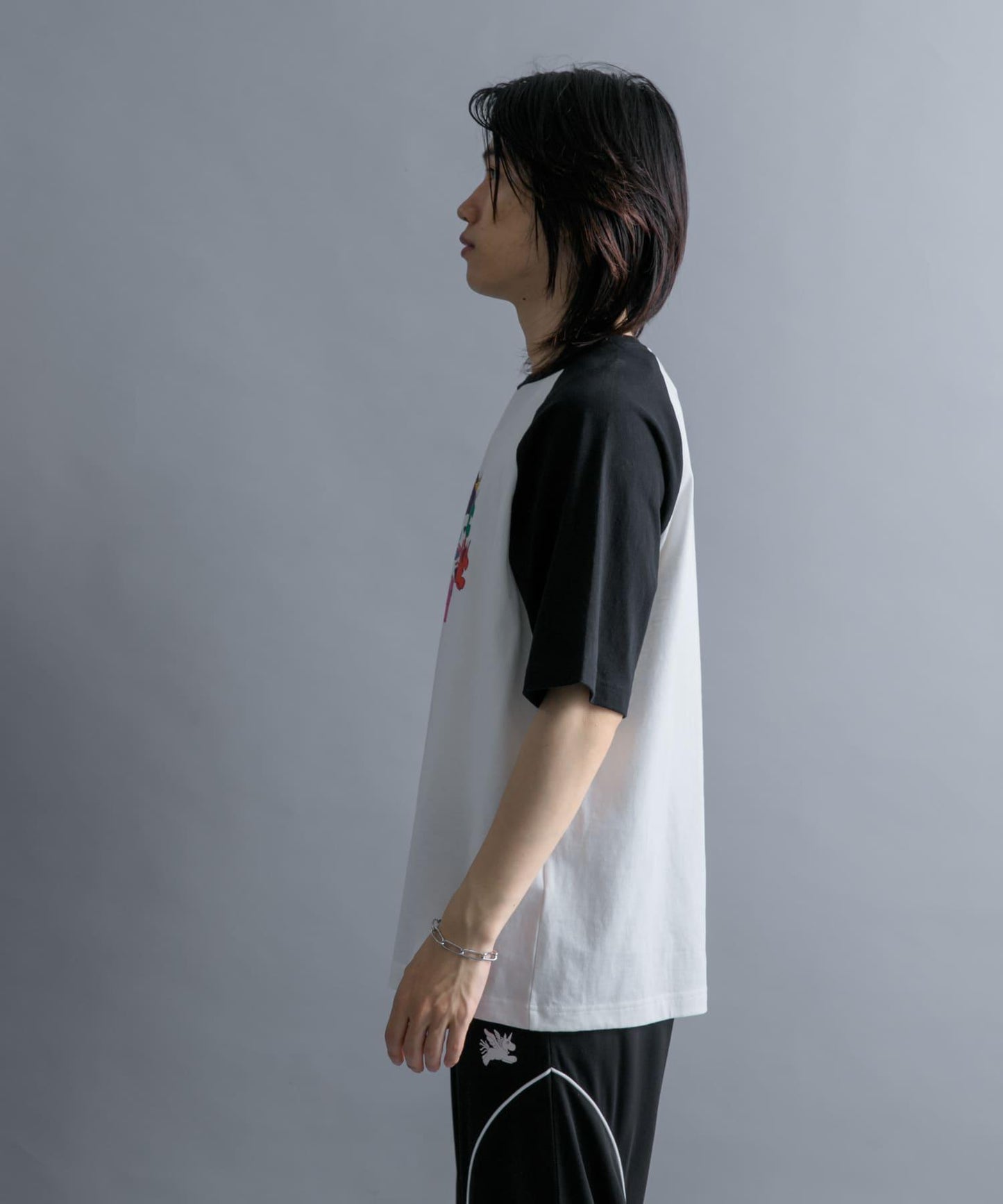 『聯名』SHUHEI KOKI×SENSE OF PLACE 拼色插肩袖T恤