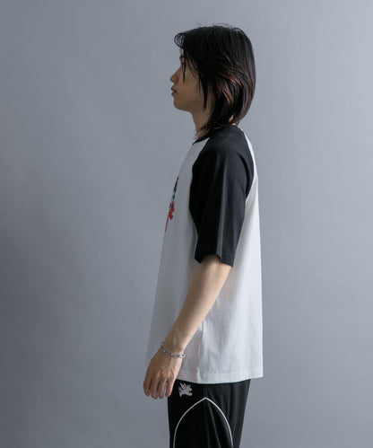 『聯名』SHUHEI KOKI×SENSE OF PLACE 拼色插肩袖T恤
