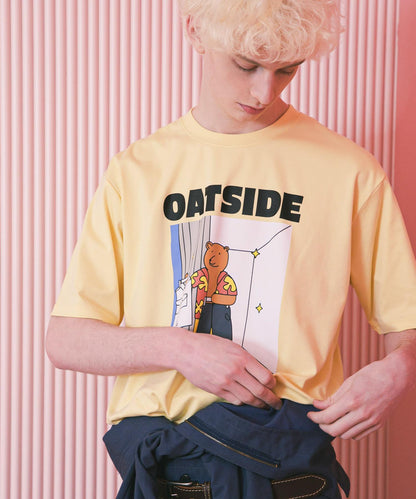 「特別訂製」OATSIDE×SENSE OF PLACE 圖案短袖T恤 B