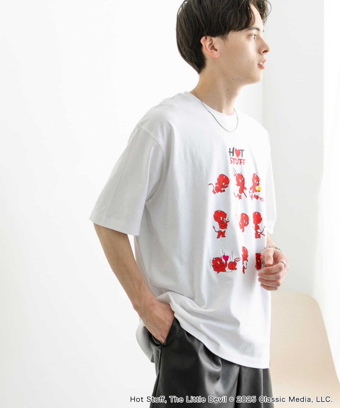 『聯名』HOT STUFF×SENSE OF PLACE 印花T恤 B